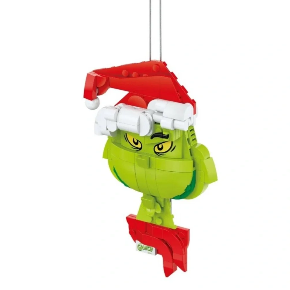 The Grinch Brick Building Set! 141 Pieces BrickCraft Christmas Decoration